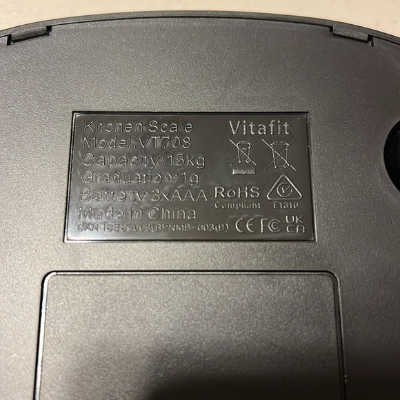 Viafit unit scale only used about a month - Picture 3 of 5